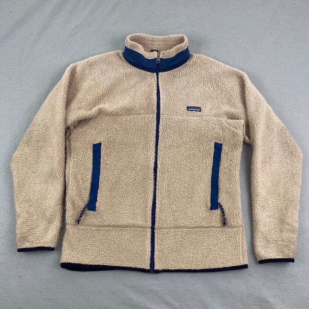 Vintage Patagonia Retro-X Jacket Large deep pile Oatmeal PEF Made USA